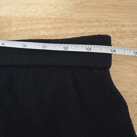 ST. JOHN Womens Basic Santana Knit Elastic Waist Trouser Pants Black Size 6 - Picture 5 of 13